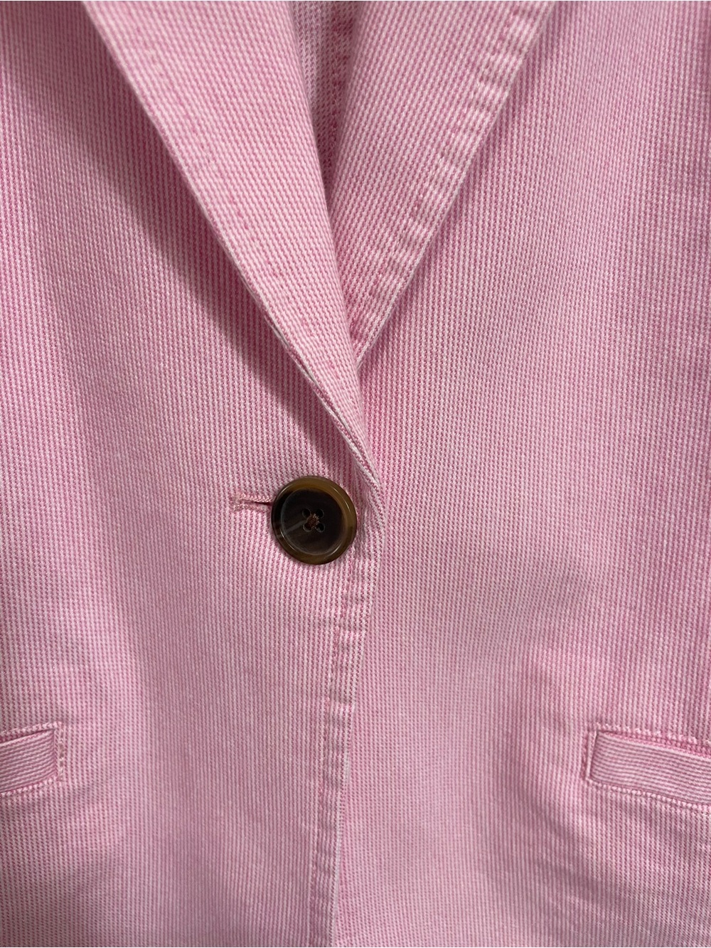 J.Crew Pink Stretch Single-Button Women's Blazer – Size 8 - Picture 4 of 6